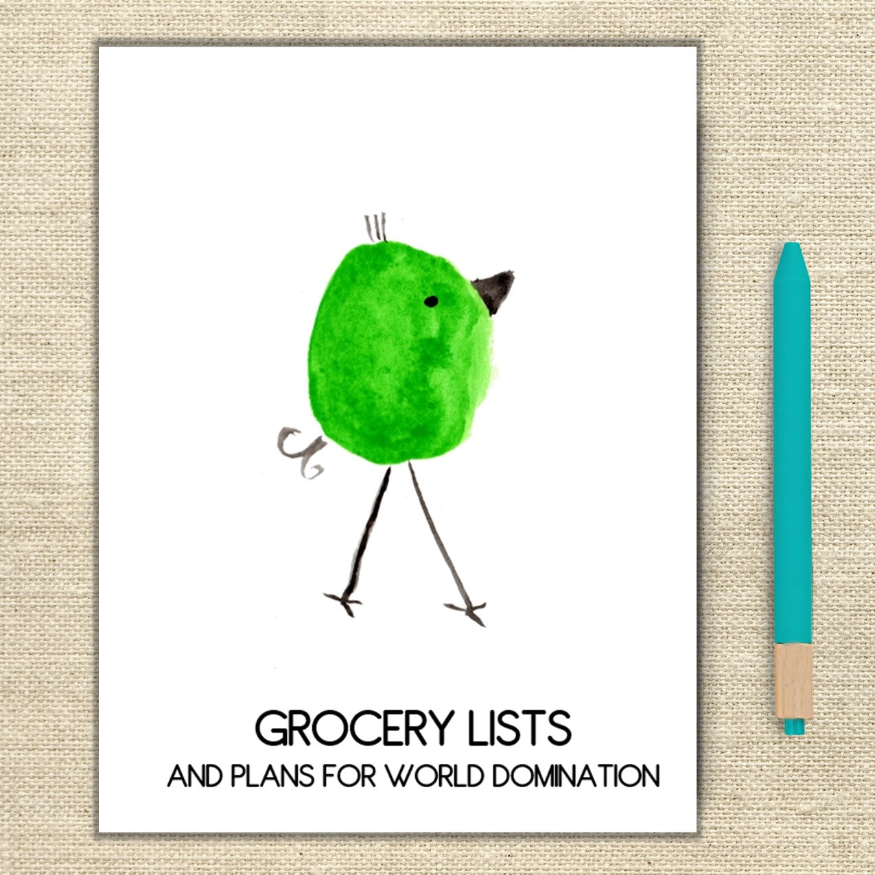 Grocery Lists Notebook