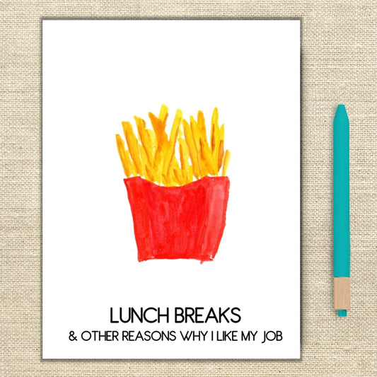 Lunch Breaks Notebook