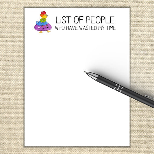 Wasted Time Notepad