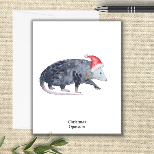 Christmas Opossum